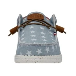 Wally Americana - Denim Star 12 Wally Americana - Denim Star -Heydude 40395 4NR WALLYAMERICANA DENIMSTAR LEFTFRONT