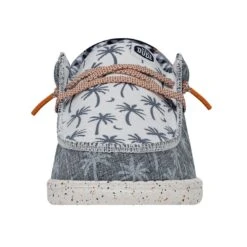 Wally Youth Tropical - Blue -Heydude 40475 425 WALLYYOUTHTROPICAL BLUE LEFTFRONT