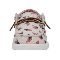 Wally Youth Americana - Flag 11 Wally Youth Americana - Flag -Heydude 40479 1JR WALLYAMERICANAYOUTH FLAG LEFTFRONT