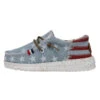 Wally Toddler Americana - Denim Star -Heydude 40581 4NR WALLYAMERICANATODDLER DENIMSTAR LEFTSIDE