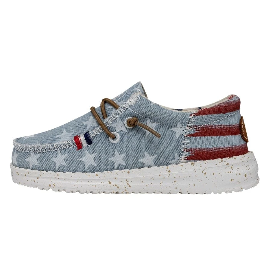 Wally Toddler Americana - Denim Star 3 Wally Toddler Americana - Denim Star
