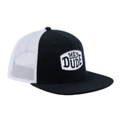 Trucker Cap - Black -Heydude 41004 001 TruckerHat Black Side