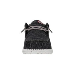 Wally Jersey - Black -Heydude FW23 M 40169 001 WALLY JERSEY BLACK LEFT FRONT