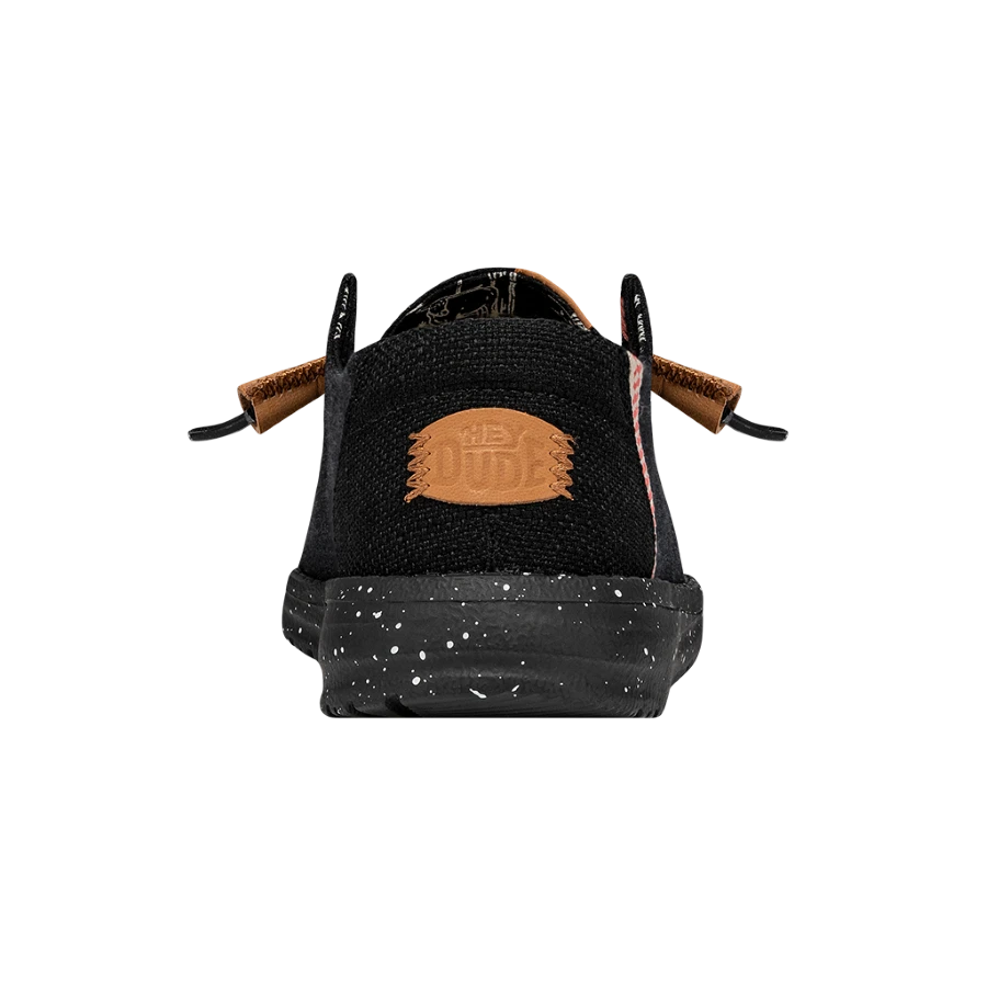 Wendy Washed Canvas - Black 4 Wendy Washed Canvas - Black - Image 2