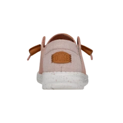 Wendy Washed Canvas - Rose Dust -Heydude FW23 W 40297 6WK WENDY WASHED CANVAS ROSE CLOUD RIGHT BACK