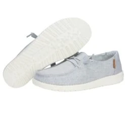 Wendy Chambray - Light Grey 10 Wendy Chambray - Light Grey -Heydude WendyLinenLightGrey2 6784e94f 9614 4a61 9441 4742f380375f